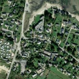 Vue satellite de Domaine de Kerpenhir à Larmor-Baden