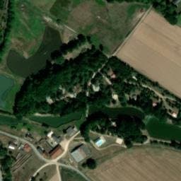 Vue satellite de Les 5 Étangs à Pierrefitte-sur-Sauldre