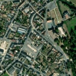 Vue satellite de Station Euro Relais à Argent-sur-Sauldre