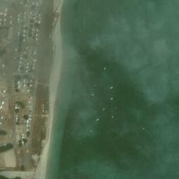 Vue satellite de Camping municipal de Penthièvre à Plouharnel