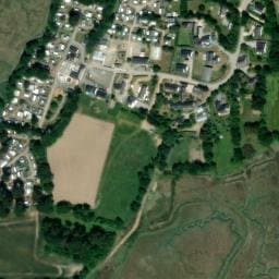 Vue satellite de Camping d'Arvor à Ambon