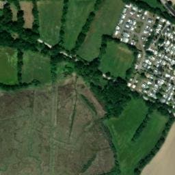 Vue satellite de Camping Les Peupliers à Ambon
