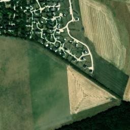 Vue satellite de Ferme de Prunay - Camping Ferme Pedagogique à Valloire-sur-Cisse