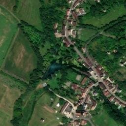 Vue satellite de Yourte au naturel à Druyes-les-Belles-Fontaines