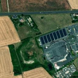Vue satellite de Aire de camping-car à Neuillé-Pont-Pierre à Neuillé-Pont-Pierre