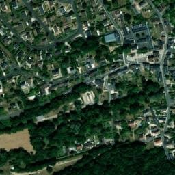 Vue satellite de Air de camping-car du Moulin à Villedômer