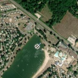 Vue satellite de Domaine des Alicourts à Pierrefitte-sur-Sauldre
