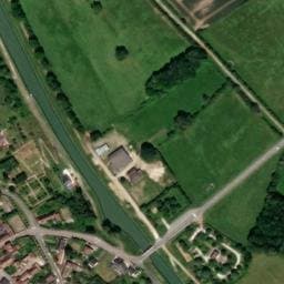 Vue satellite de Camping Touristique du Canal à Thou