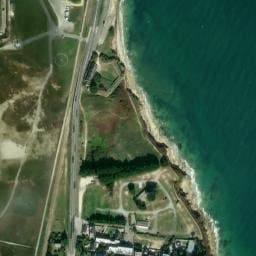 Vue satellite de Camping municipal de Kerhostin à Plouharnel