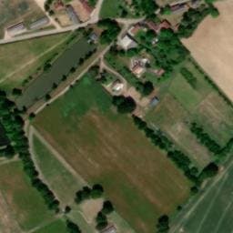 Vue satellite de Aire  de stationnement - GAEC des Doucets à Beaulieu-sur-Loire