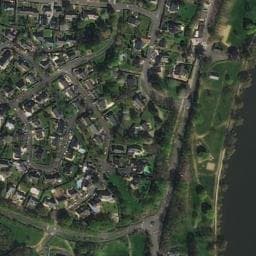 Vue satellite de Les Rives de Mayenne à Montreuil-Juigné