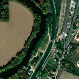 Vue satellite de Le Petit Port à Châtel-Censoir
