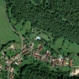 Vue satellite de Camping GCU de Frôlois Le Vallon à Frôlois