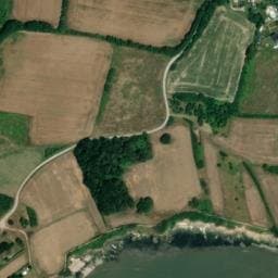 Vue satellite de Camping Bot Bihan à Billiers