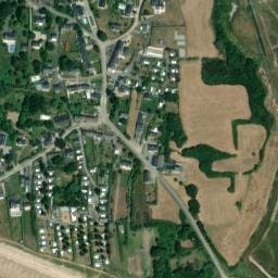 Vue satellite de Les Goélands à Muzillac