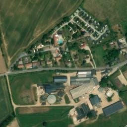 Vue satellite de Aire de services du camping Paradis l'Arada parc à Sonzay