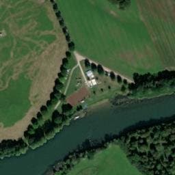 Vue satellite de Camping La Plage à Autet à Autet