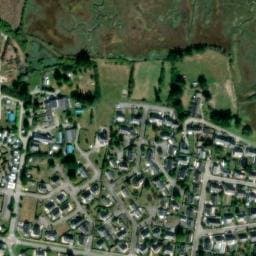 Vue satellite de Camping Grand Air Cadu à Damgan