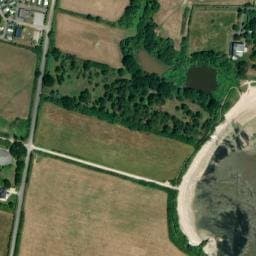 Vue satellite de Camping L'Oasis à Damgan