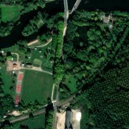 Vue satellite de Camping Onlycamp Les Berges de l'Yonne à Lucy-sur-Yonne