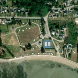 Vue satellite de Camping municipal du Roch Vétür à Le Tour-du-Parc