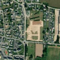 Vue satellite de Camping Bihan à Damgan