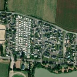 Vue satellite de Camping Kerlan à Damgan