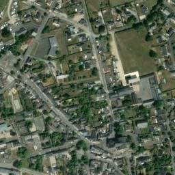 Vue satellite de Aire de service La Benâte à Riaillé