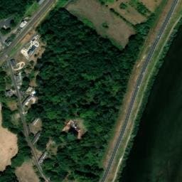 Vue satellite de Camping des Cèdres à Candé-sur-Beuvron