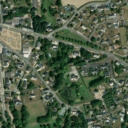Vue satellite de Aire de camping-car de la Bénate à La Meilleraye-de-Bretagne