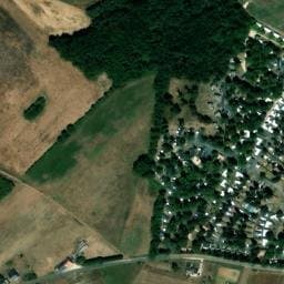 Vue satellite de Yelloh! Village - Parc du Val de Loire à Mesland