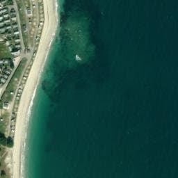 Vue satellite de Camping municipal du Rohu à Plouharnel