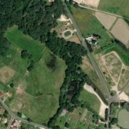 Vue satellite de Aire Naturelle de Repos à Courmemin