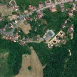 Vue satellite de Cabane forestière à Koestlach à Kœstlach