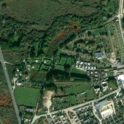Vue satellite de Camping Beauséjour à Plouharnel