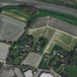 Vue satellite de Village des exposants à Le Plessis-Grammoire