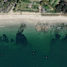 Vue satellite de Aire de camping-car à Saint-Armel à Saint-Armel