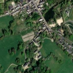 Vue satellite de Aire de Camping-car Le Guédeniau à La Lande-Chasles