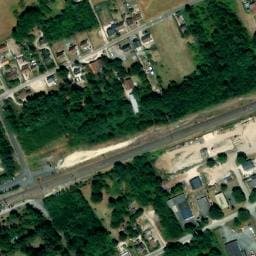 Vue satellite de Camping municipal de Onzain à Chaumont-sur-Loire