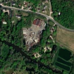 Vue satellite de Aire camping-car des Montils à Les Montils