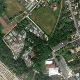 Vue satellite de Aire de camping-car à Aubigny-sur-Nère (2) à Aubigny-sur-Nère
