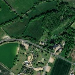 Vue satellite de Aire de camping-car à Mazé-Milon à Mazé-Milon