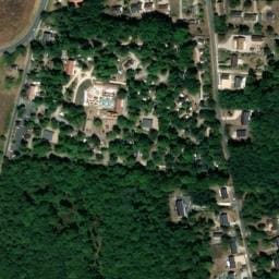 Vue satellite de La Grande Tortue à Candé-sur-Beuvron