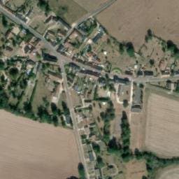 Vue satellite de Camping de Sainte-Montaine à Aubigny-sur-Nère