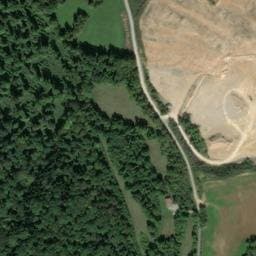 Vue satellite de Cabane des Lavières à Bournois