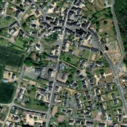 Vue satellite de Aire de services camping-cars de Fontaine Guérin-le plan d'eau à Les Bois d'Anjou