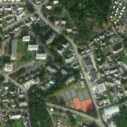 Vue satellite de Flower Camping le Bois d'Amour à Quiberon
