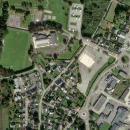 Vue satellite de Aire CAMPING-CAR PARK de Penestin, Salle des sports à Assérac