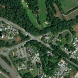Vue satellite de Camping les Platanes à Sainte-Reine-de-Bretagne