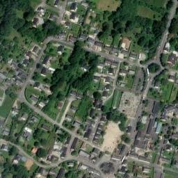 Vue satellite de Aire de camping cars de Drefféac à Drefféac